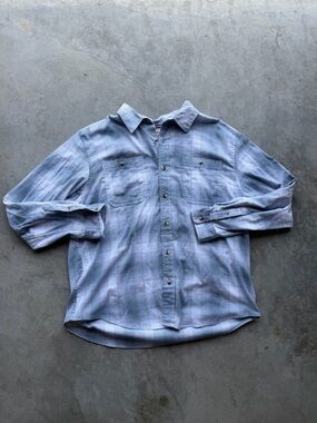 Men’s XXL Wrangler Twill Button Down Flannel
